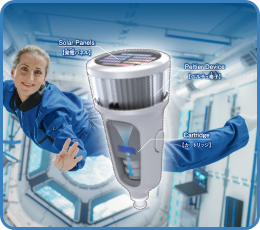 宇宙船内でも水を生み出す目薬ガジェット