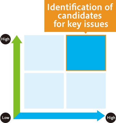 Narrowing down key issues