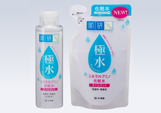 肌研 ハダラボ ブランドより 極水 キワミズ ミネラルアミノ化粧水 新発売 ロート製薬株式会社